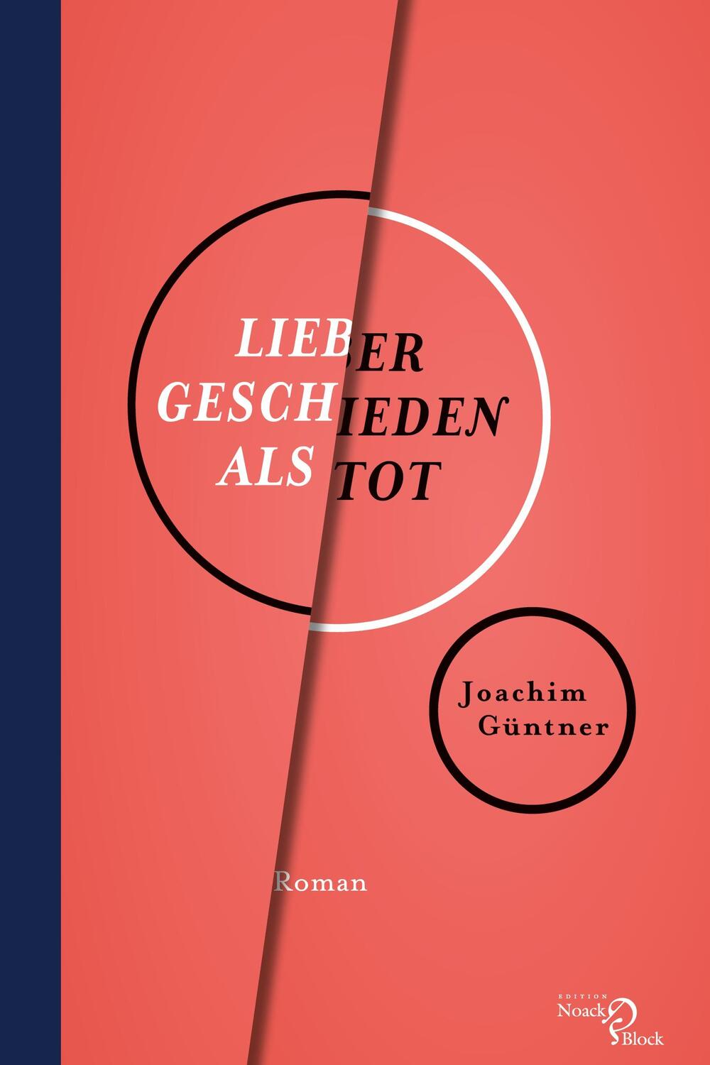 Cover: 9783868131710 | Lieber geschieden als tot | Roman | Joachim Güntner | Taschenbuch