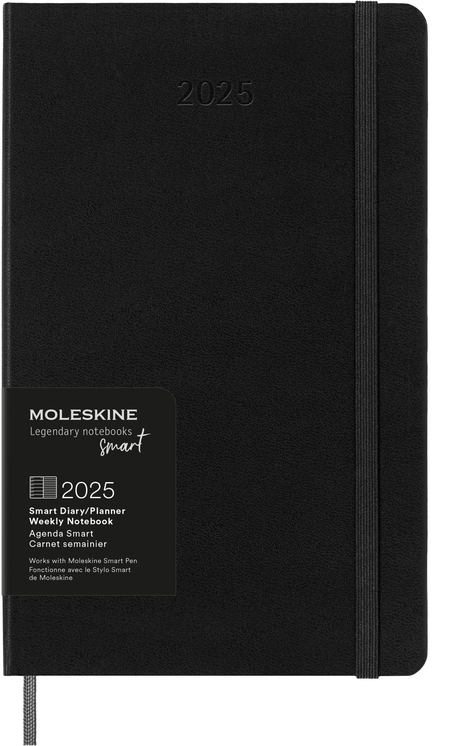 Cover: 8056999271275 | Moleskine 12 Month 2025 Smart Weekly Planner, Hard Cover, Large (5"...