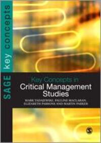 Cover: 9781849205696 | Key Concepts in Critical Management Studies | Parsons (u. a.) | Buch