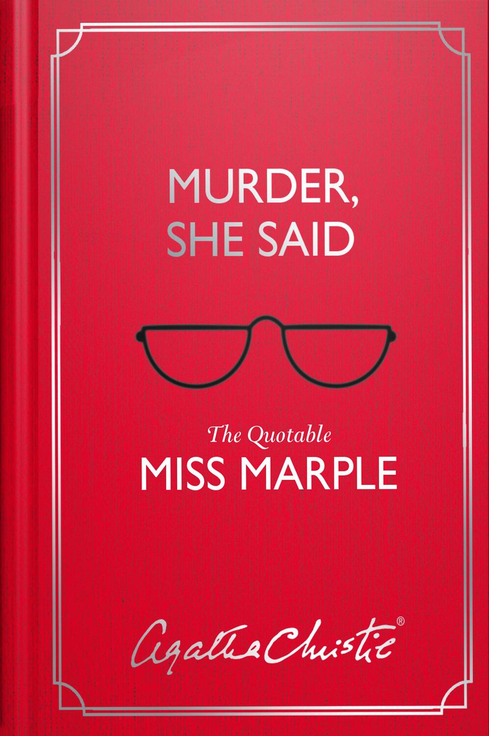 Cover: 9780008356323 | Murder, She Said | The Quotable Miss Marple | Agatha Christie | Buch