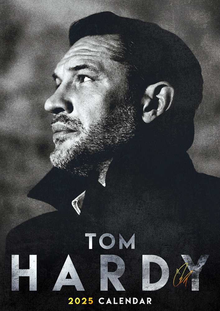 Cover: 9798893610260 | Tom Hardy 2025 | Offizieller Kalender | Kalender | 14 S. | Deutsch