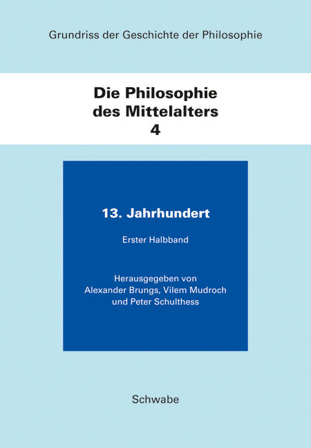 Cover: 9783796526268 | Grundriss der Geschichte der Philosophie / Die Philosophie des...