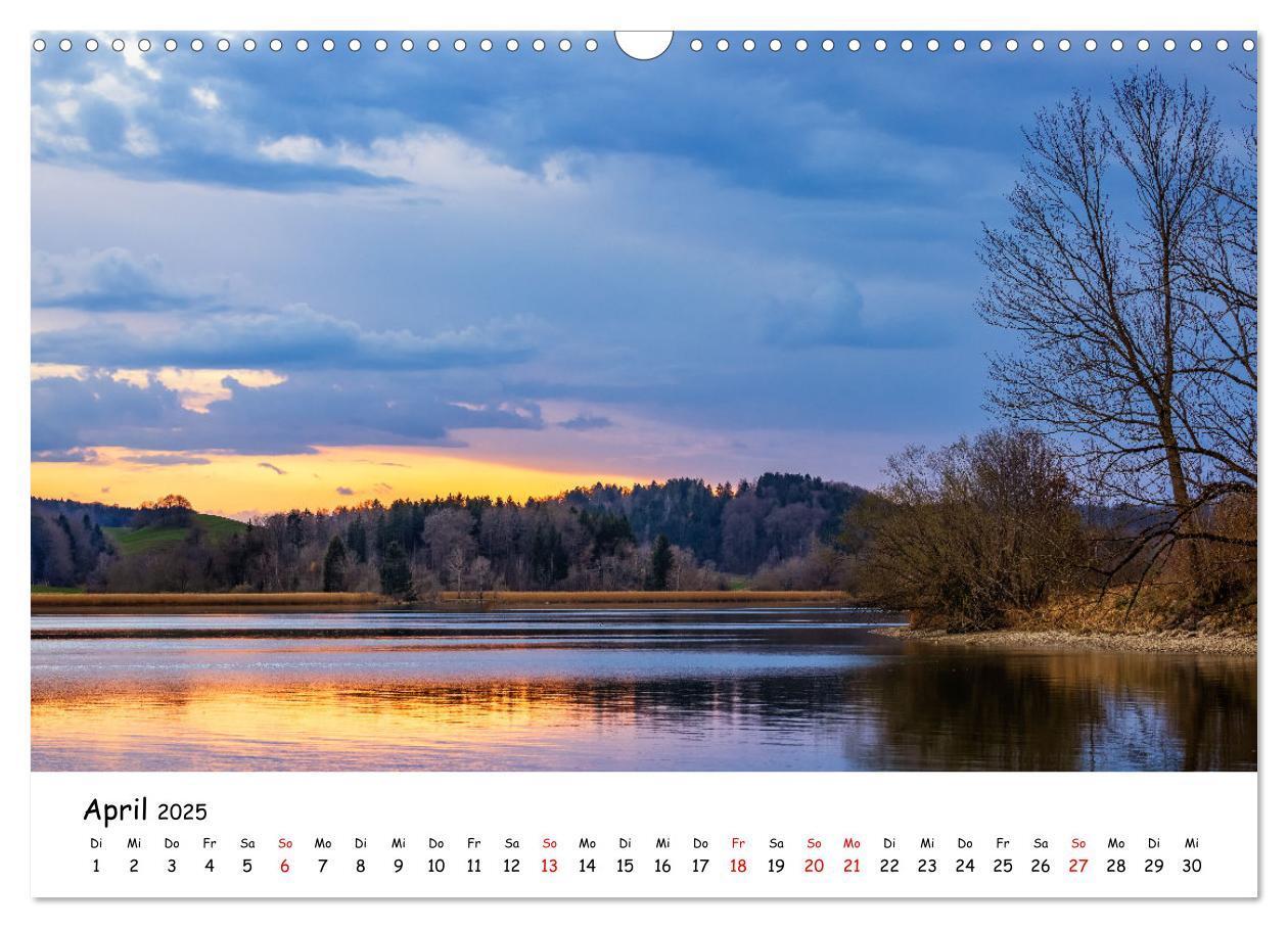 Bild: 9783435033584 | Malerische Seen im bayerischen Voralpenland (Wandkalender 2025 DIN...