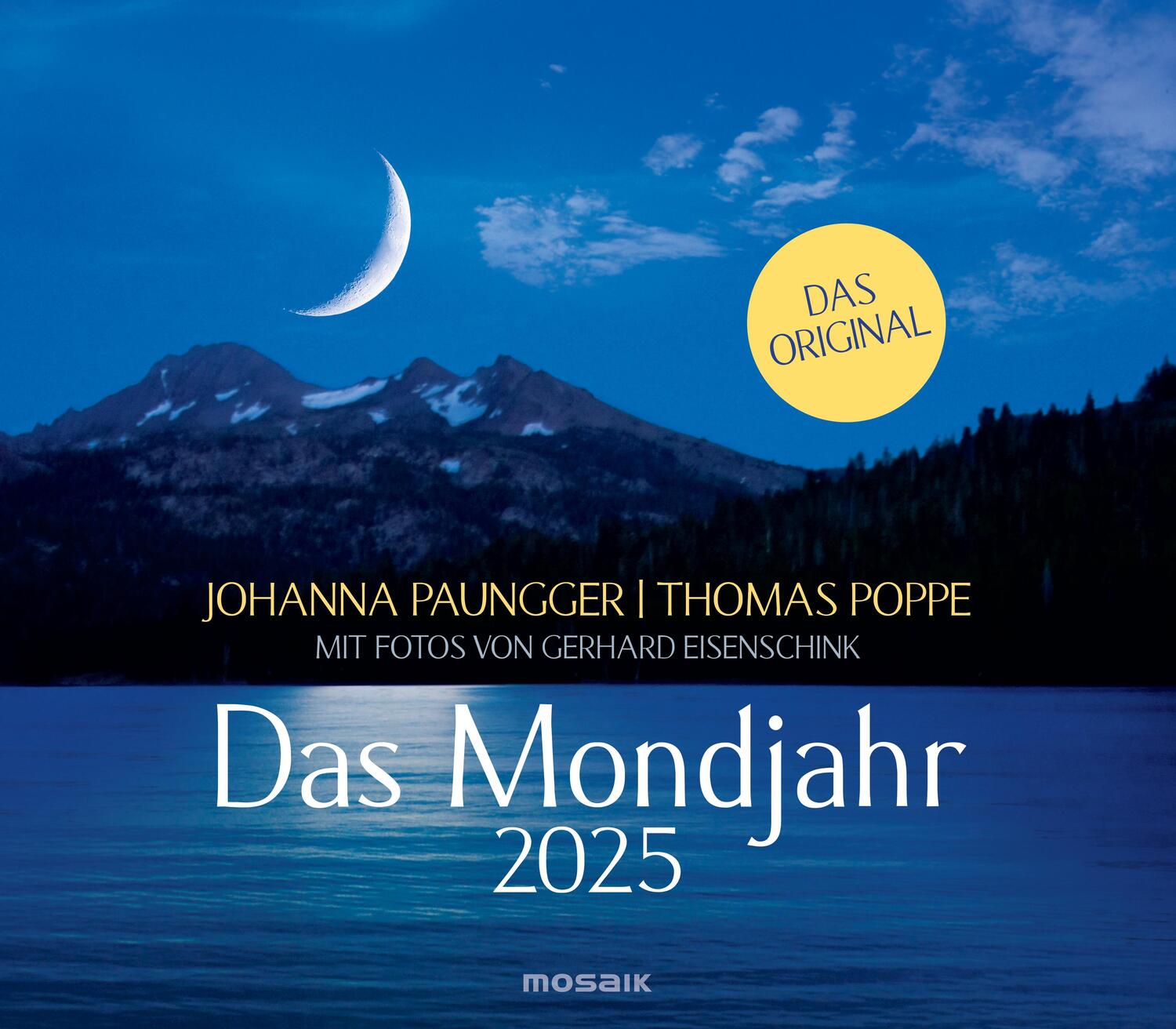 Cover: 9783442319862 | Das Mondjahr 2025 - Wandkalender | Johanna Paungger (u. a.) | Kalender