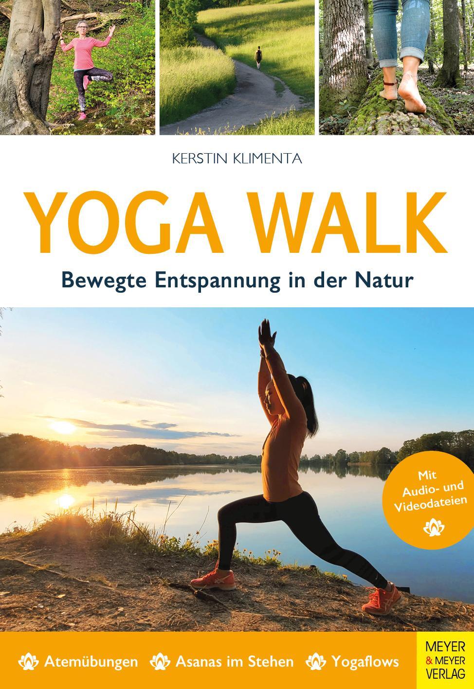 Cover: 9783840378126 | Yoga Walk | Bewegte Entspannung in der Natur | Kerstin Klimenta | Buch
