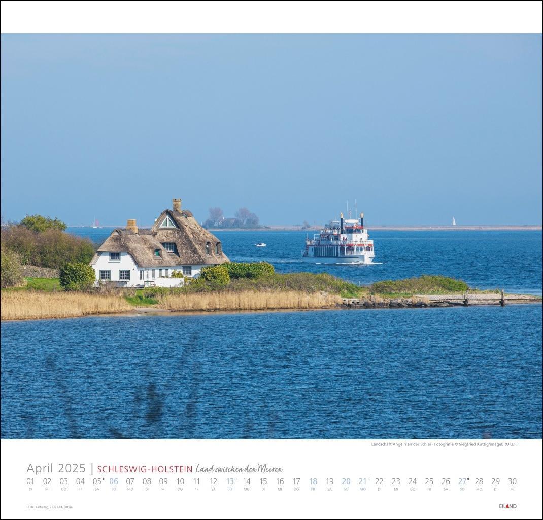 Bild: 9783964023117 | Schleswig-Holstein Edition Kalender 2025 - Land zwischen den Meeren