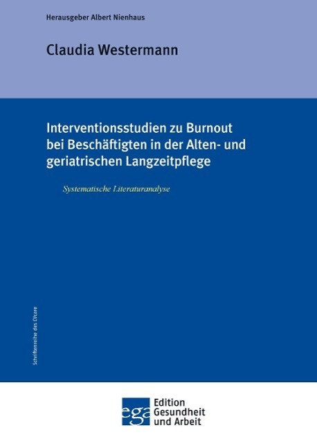 Cover: 9783849575809 | Interventionsstudien zu Burnout bei Beschäftigten in der Alten- und...