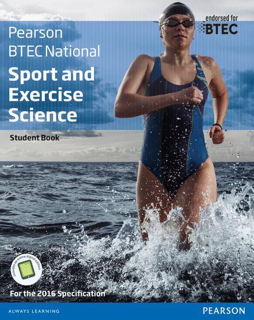 Cover: 9781292133959 | BTEC Nationals Sport and Exercise Science Student Book + Activebook