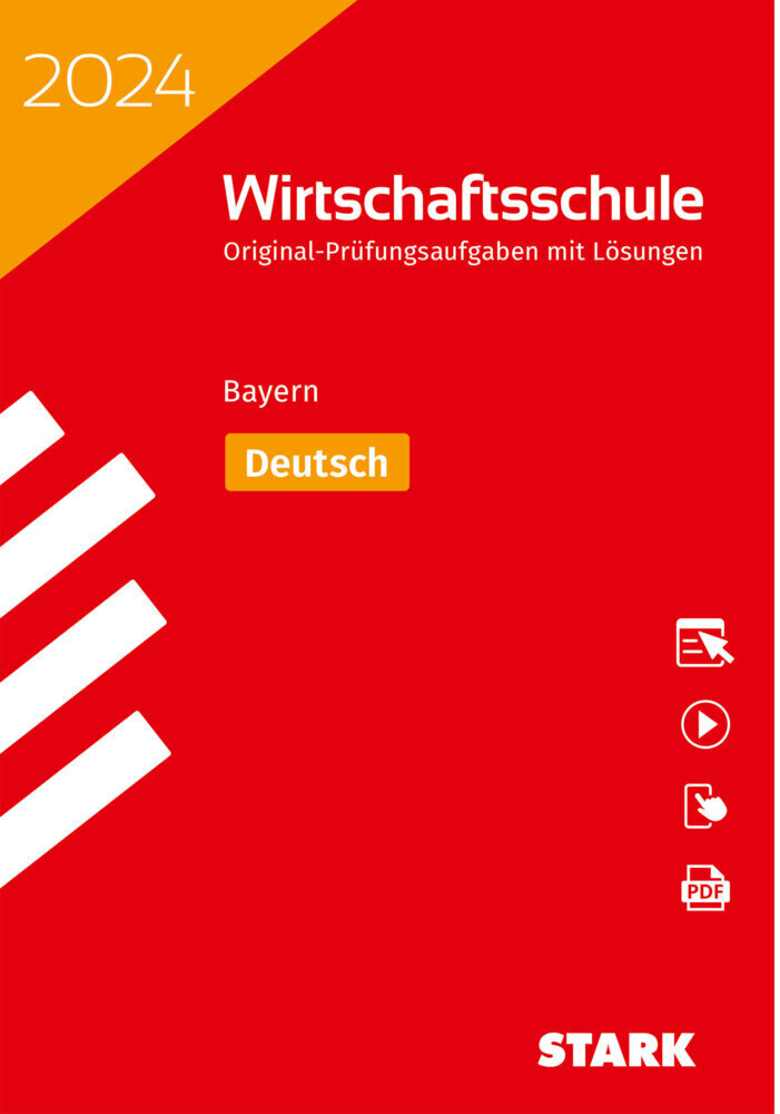 Cover: 9783849058845 | STARK Original-Prüfungen Wirtschaftsschule 2024 - Deutsch - Bayern,...