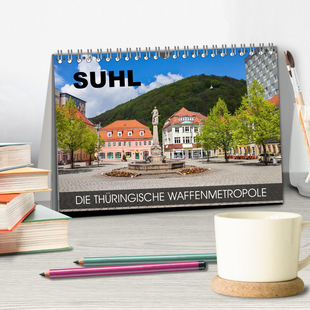 Bild: 9783435236848 | Suhl - die thüringische Waffenmetropole (Tischkalender 2025 DIN A5...