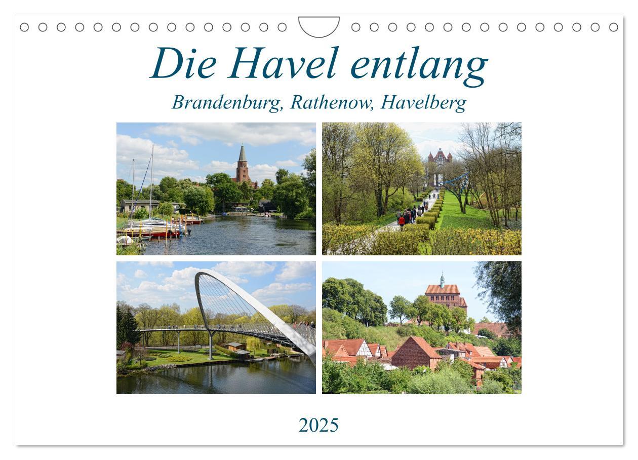 Cover: 9783435071593 | Die Havel entlang - Brandenburg, Rathenow, Havelberg (Wandkalender...