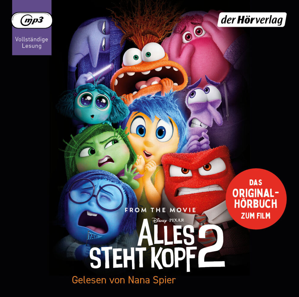 Bild: 9783844550757 | Alles steht Kopf 2, 1 Audio-CD, 1 MP3 | Das Original-Hörbuch zum Film