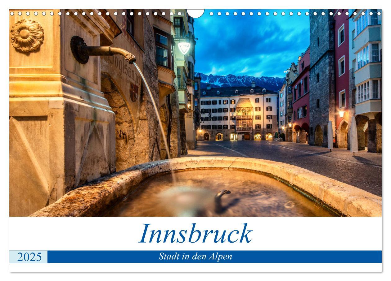 Cover: 9783435134069 | Innsbruck - Stadt in den Alpen (Wandkalender 2025 DIN A3 quer),...