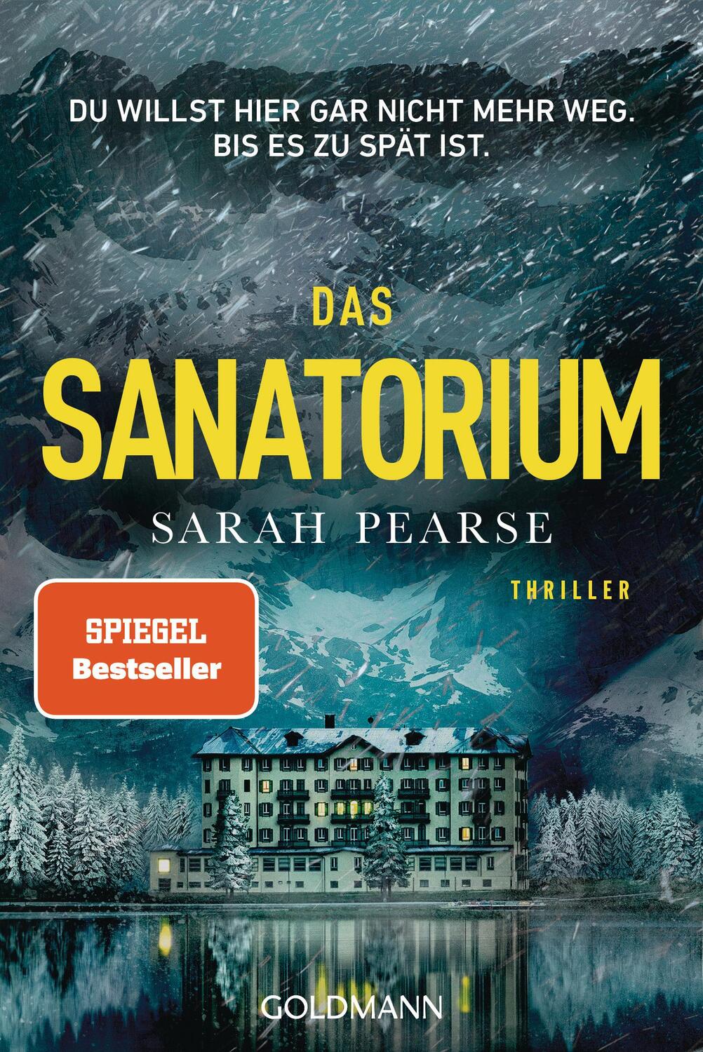 Cover: 9783442206353 | Das Sanatorium | Thriller. - Reese Witherspoon Buchclub-Auswahl | Buch