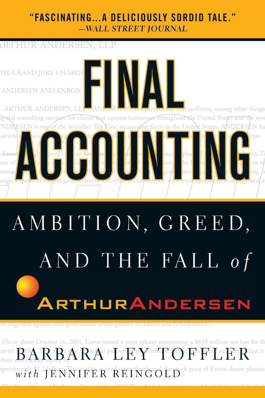 Cover: 9780767913836 | Final Accounting | Ambition, Greed and the Fall of Arthur Andersen