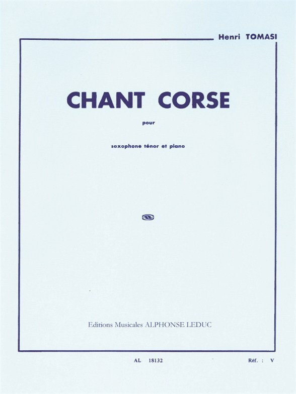 Cover: 9790046181320 | Chant Corse | Henri Tomasi | Buch | Alphonse Leduc | EAN 9790046181320