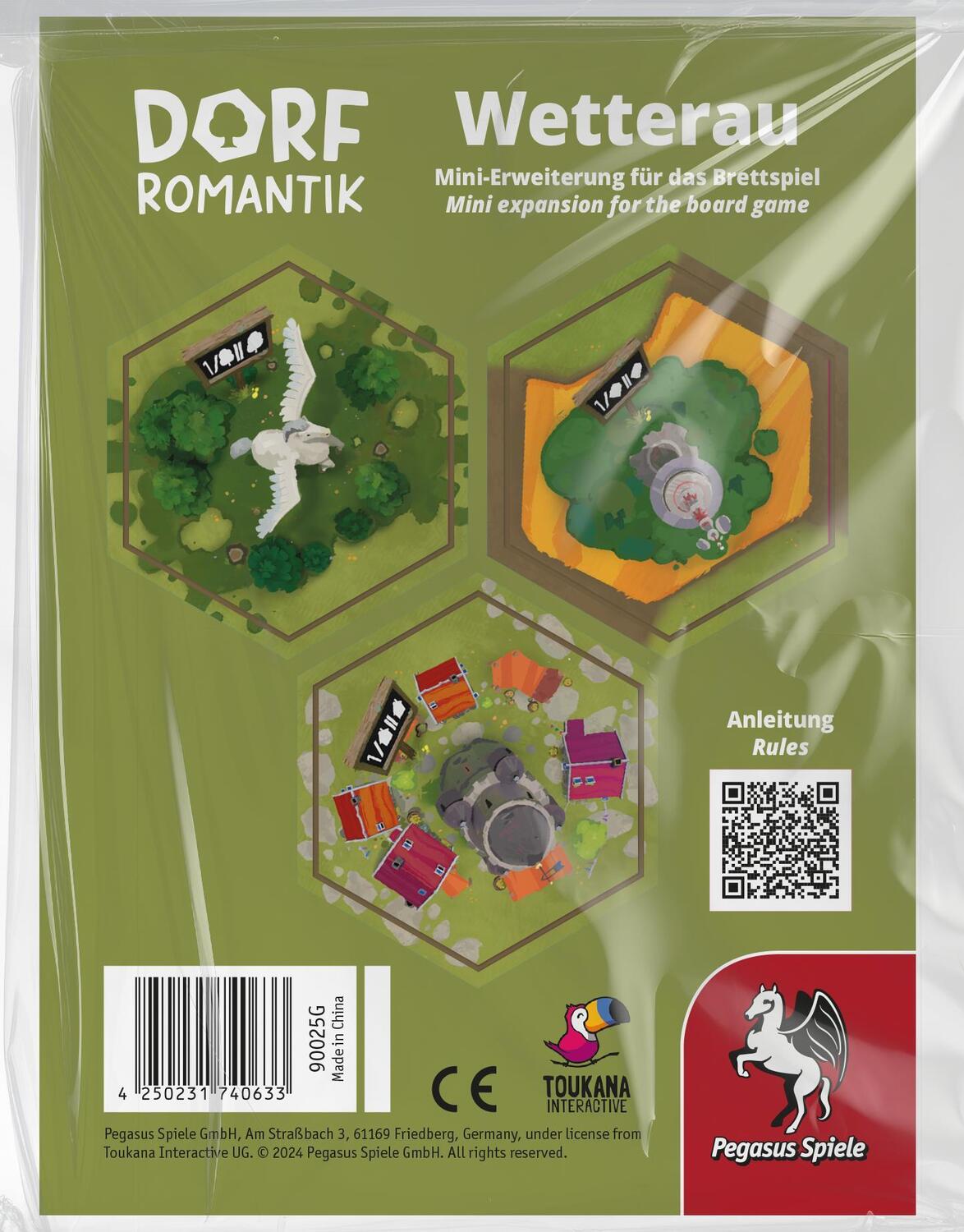 Cover: 4250231740633 | Dorfromantik - Das Brettspiel: Wetterau [Mini-Erweiterung] | Spiel