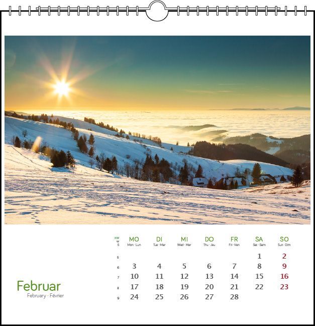 Bild: 9783861924135 | Schwarzwald 2025 | Postkarten-Tischkalender | Clemens Emmler | 13 S.