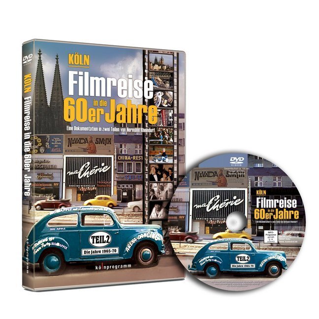 Cover: 9783981716337 | Köln: Filmreise in die 60er Jahre. Tl.2, 1 DVD | Hermann Rheindorf