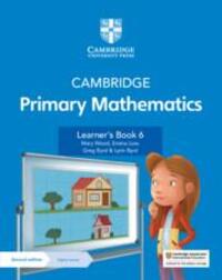 Cover: 9781108746328 | Cambridge Primary Mathematics Learner's Book 6 with Digital Access...