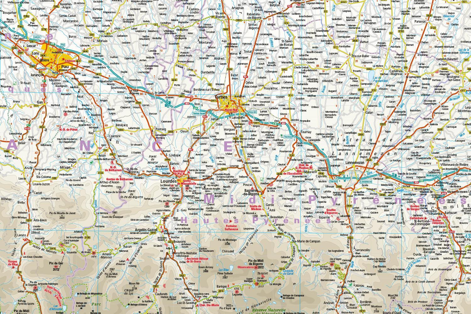 Bild: 9783831772896 | Reise Know-How Landkarte Pyrenäen 1 : 250 000 | Reise Know-How Verlag