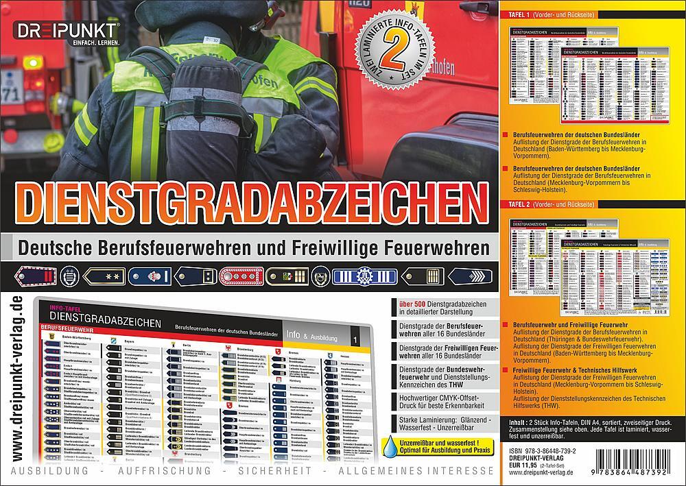 Cover: 9783864487392 | Dienstgradabzeichen Feuerwehr | Schulze Media GmbH | Stück | 4 S.