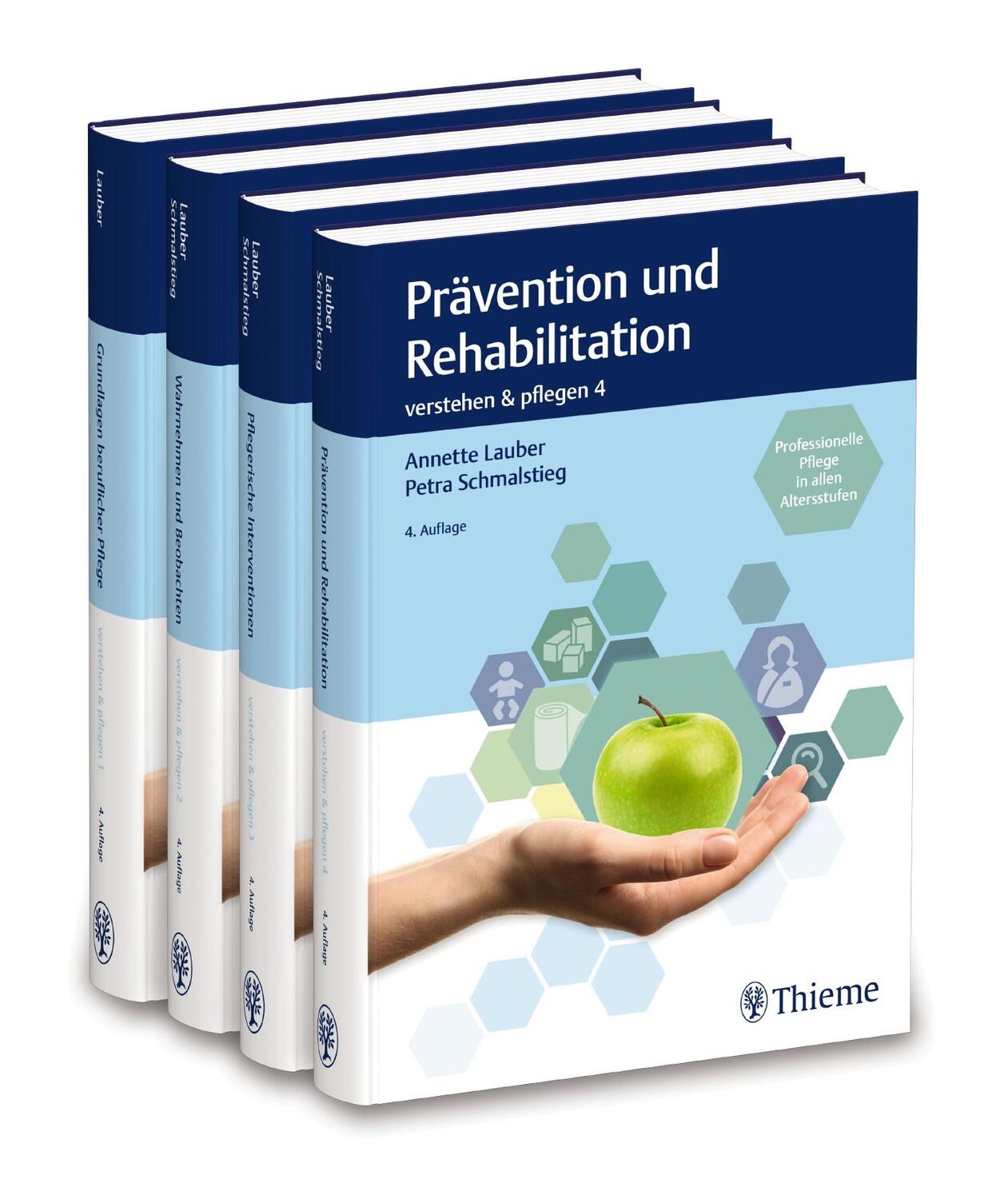 Cover: 9783132406438 | Lauber Pflege Bände 1 - 4 | Buch | Verstehen und Pflegen | Deutsch