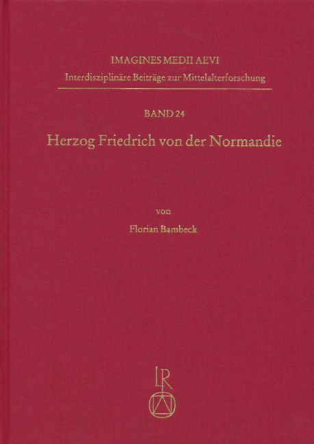 Cover: 9783895007309 | Herzog Friedrich von der Normandie | Florian Bambeck | Buch | 2010