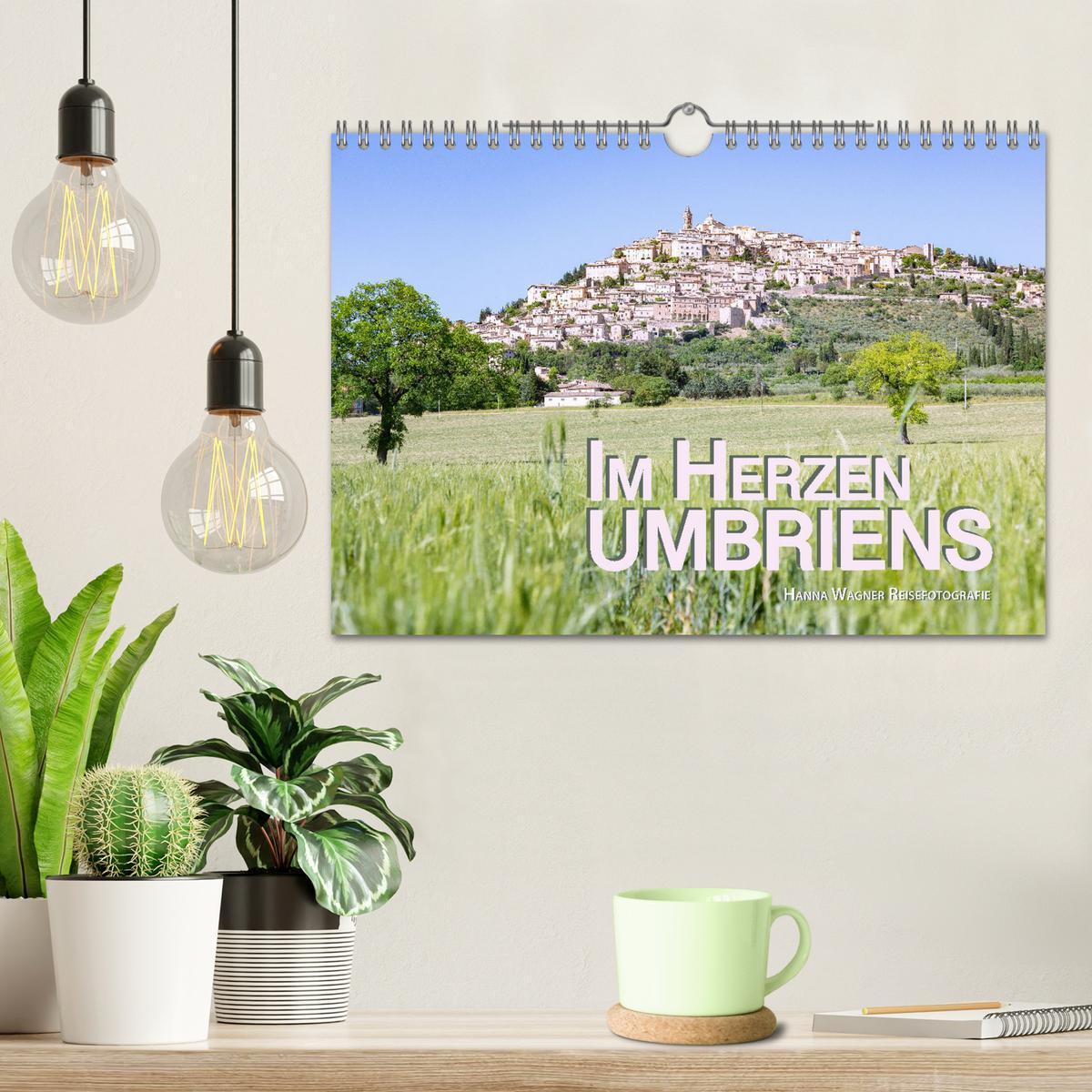 Bild: 9783435023004 | Im Herzen Umbriens (Wandkalender 2025 DIN A4 quer), CALVENDO...