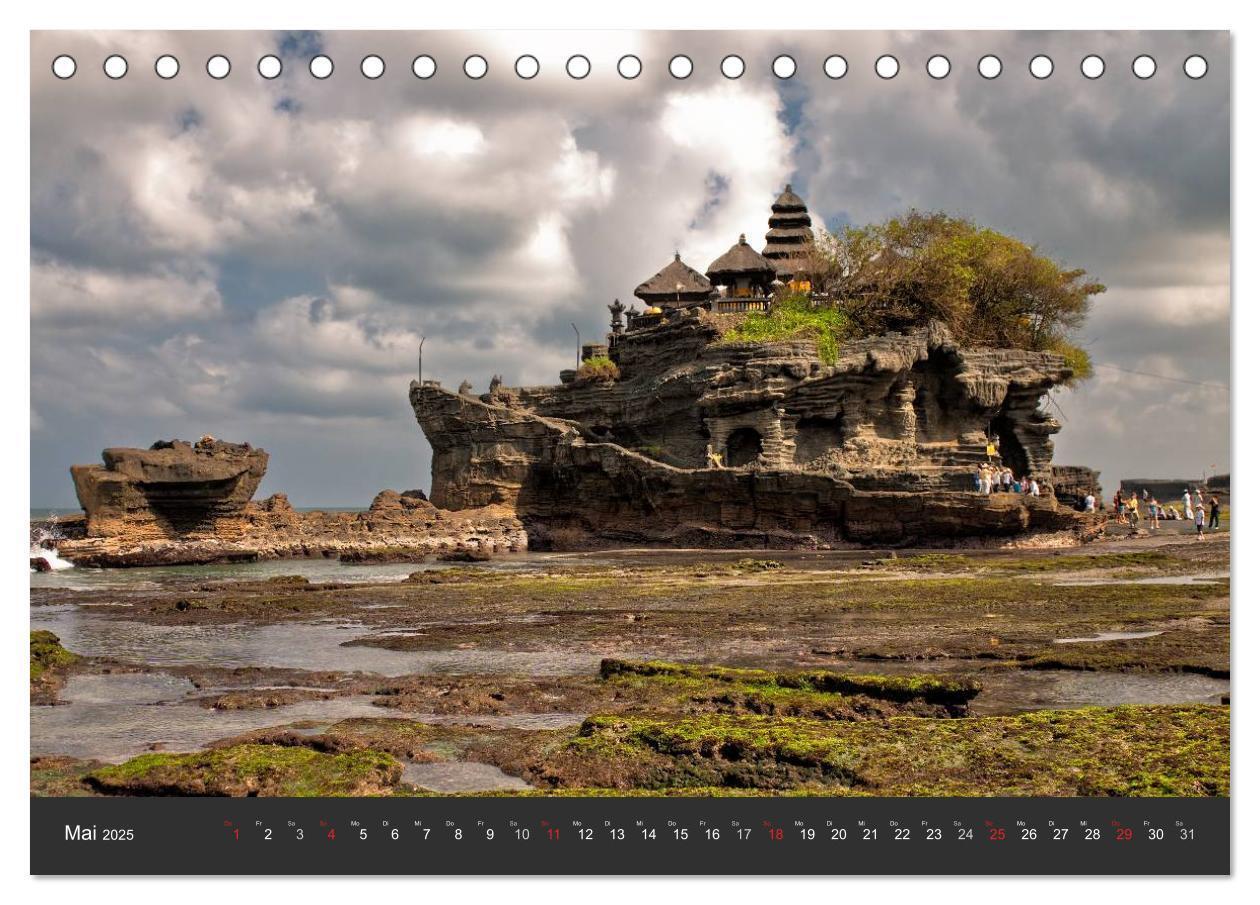 Bild: 9783435806874 | Bali - Insel der Götter (Tischkalender 2025 DIN A5 quer), CALVENDO...