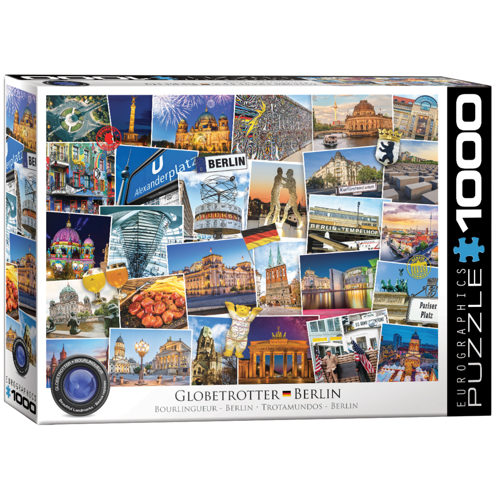 Cover: 628136657044 | Globetrotter Berlin (Puzzle) | Spiel | In Spielebox | 6000-5704 | 2022