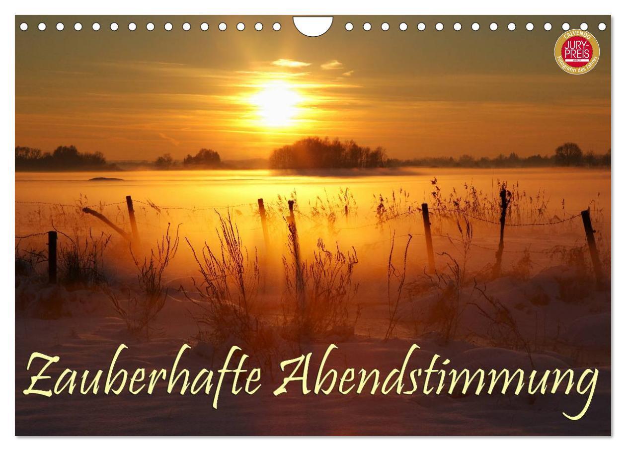 Cover: 9783435750887 | Zauberhafte Abendstimmung (Wandkalender 2025 DIN A4 quer), CALVENDO...