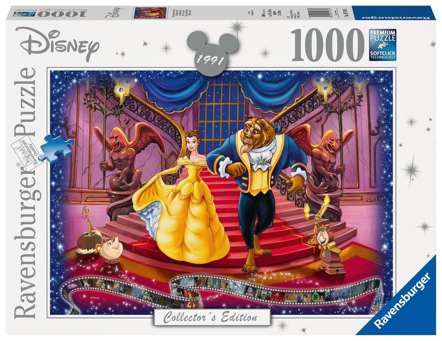 Cover: 4005556197460 | Walt Disney: Die Schöne und das Biest. Puzzle 1000 Teile | Spiel