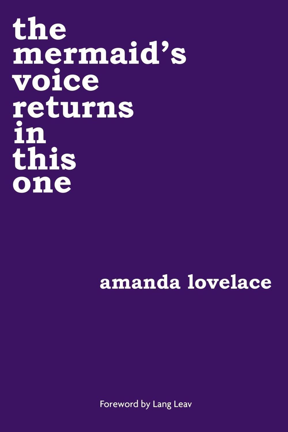 Cover: 9781449494162 | The Mermaid's Voice Returns in This One | Amanda Lovelace | Buch