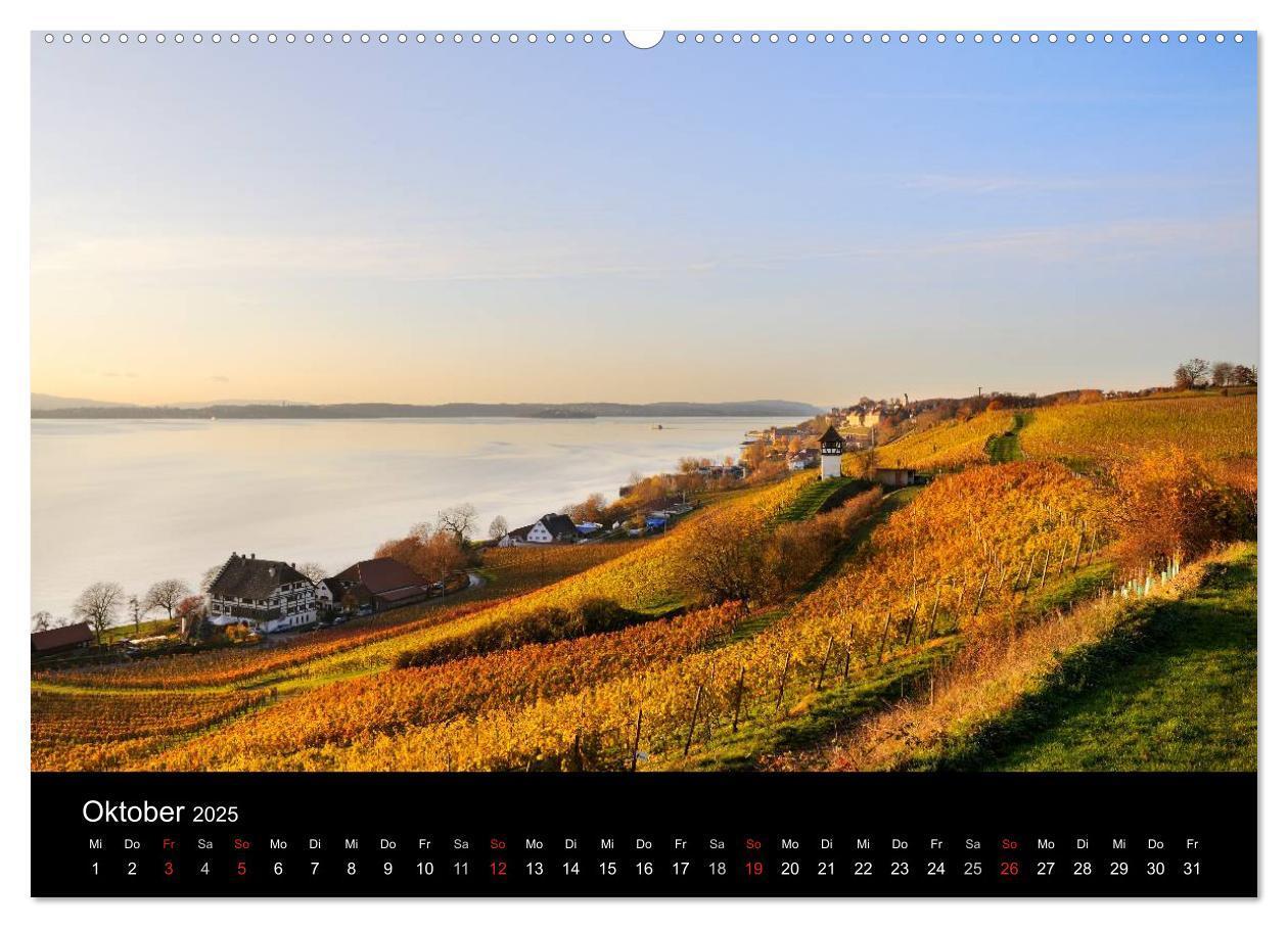 Bild: 9783435783168 | Bodensee - Uferlandschaften im schönsten Licht 2025 (Wandkalender...