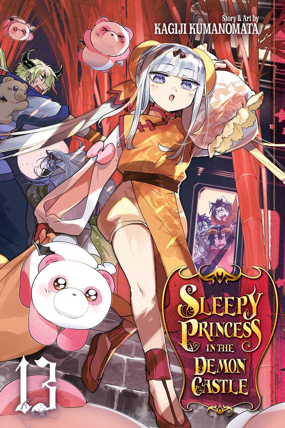 Cover: 9781974718177 | Sleepy Princess in the Demon Castle, Vol. 13 | Kagiji Kumanomata