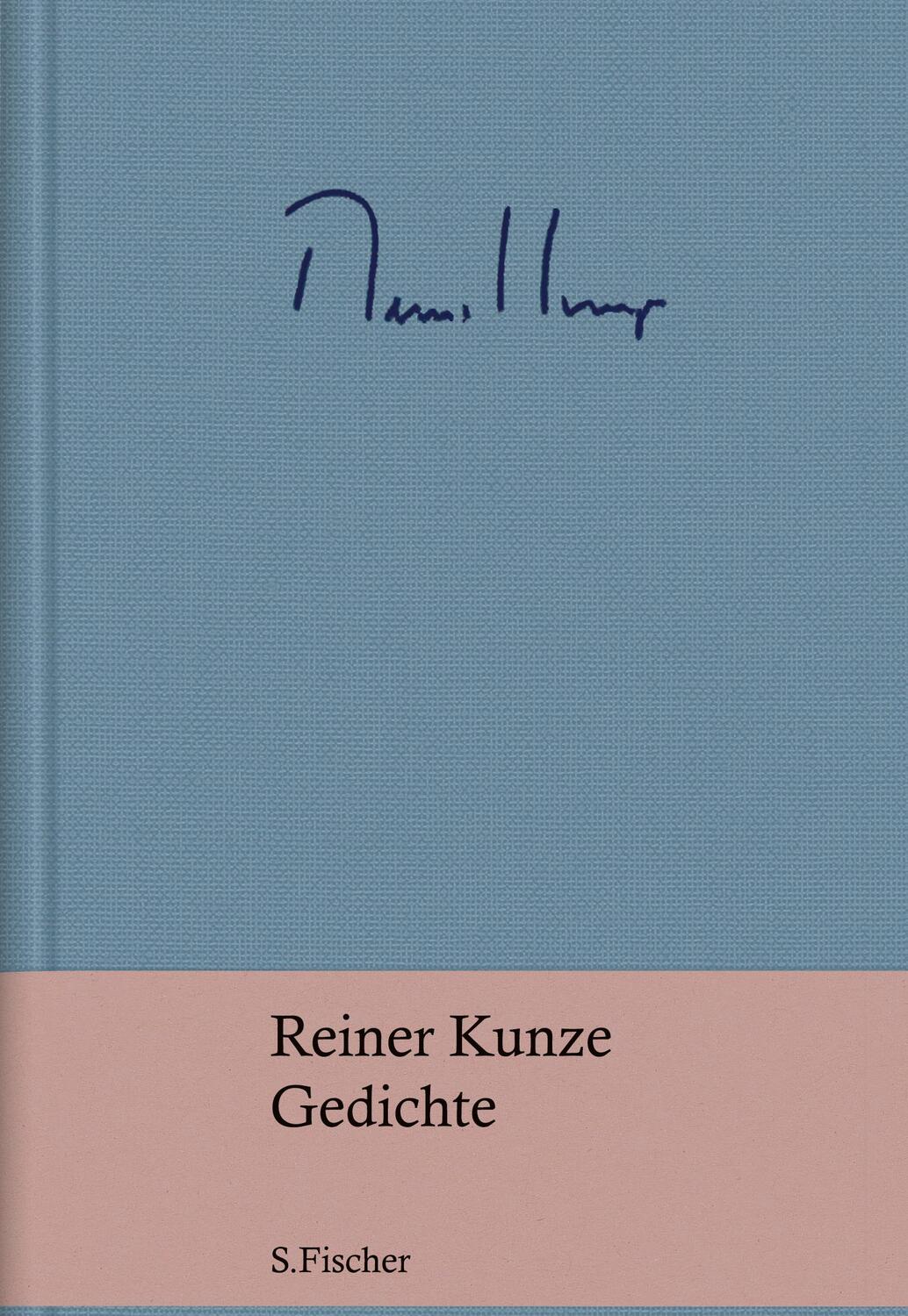 Cover: 9783103975826 | Gedichte | Reiner Kunze | Buch | Deutsch | 2023 | S. FISCHER