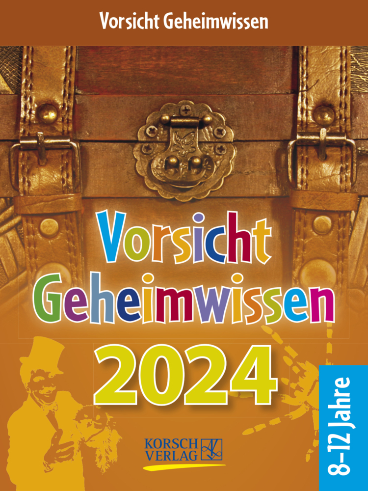 Cover: 9783731870517 | Vorsicht Geheimwissen 2024 | Korsch Verlag | Kalender | 328 S. | 2024