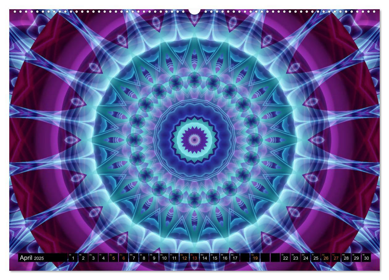 Bild: 9783435418114 | Energie - Mandalas, Spiritualität durch die Farbe Lila...