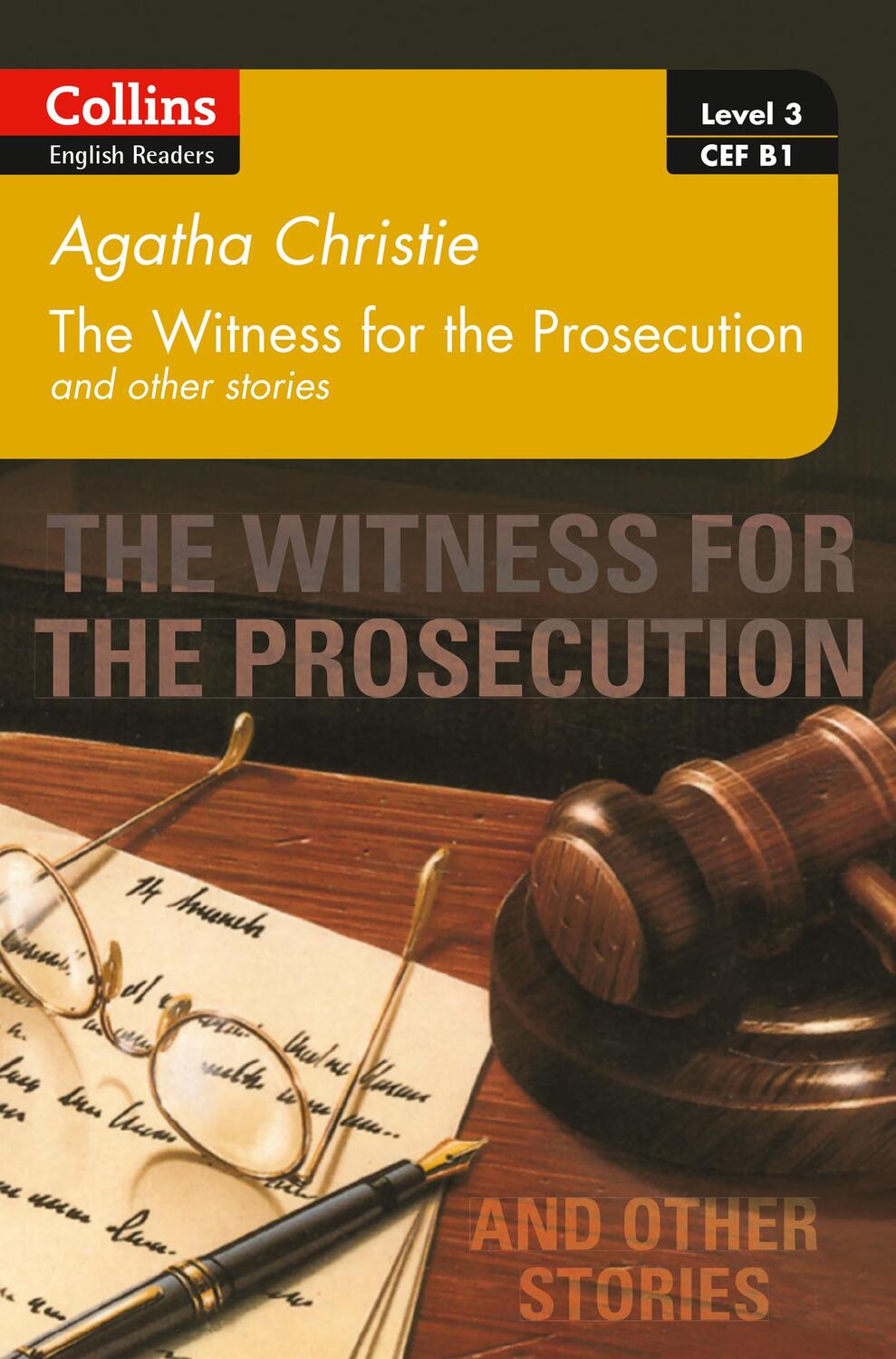 Cover: 9780008249717 | Witness for the Prosecution and other stories | B1 | Agatha Christie