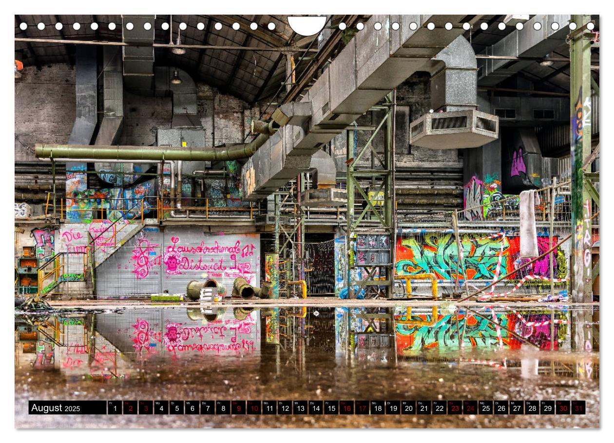 Bild: 9783435311620 | Lost Places Graffiti (Wandkalender 2025 DIN A4 quer), CALVENDO...