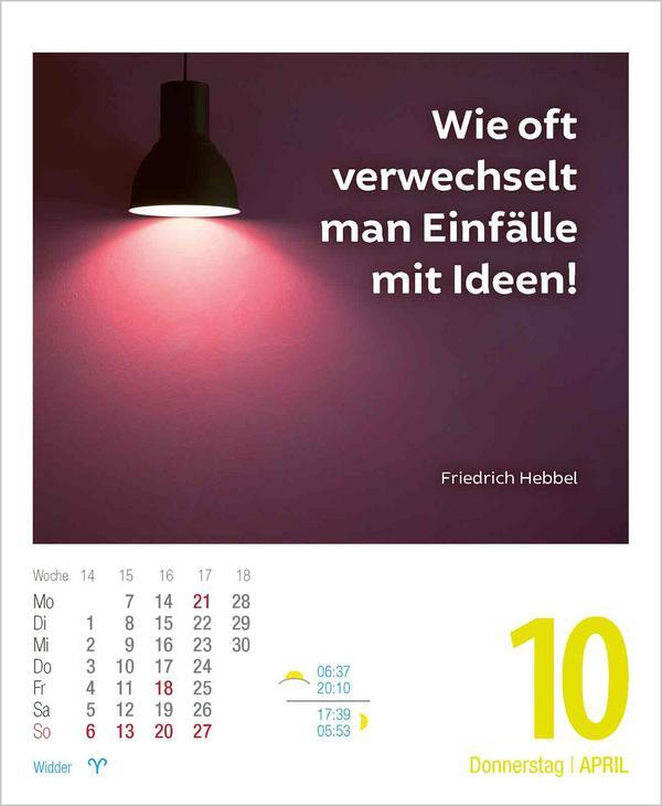 Bild: 9783731877356 | Lebensweisheiten 2025 | Verlag Korsch | Kalender | 328 S. | Deutsch