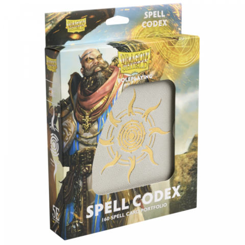 Cover: 5706569500177 | Spell Codex - Ashen White | Dragon Shield Roleplay | EAN 5706569500177