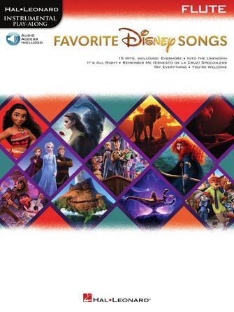 Cover: 840126989120 | Favorite Disney Songs | Instrumental Play-along for Flute