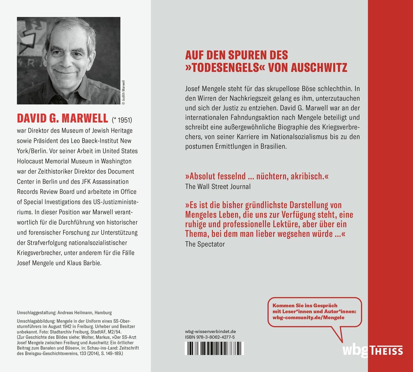 Rückseite: 9783806242775 | Mengele | Biographie eines Massenmörders | David G. Marwell | Buch