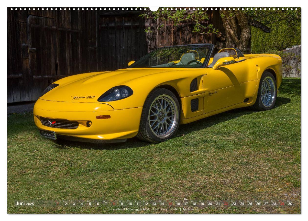 Bild: 9783435572960 | Corvette - Die US Ikone 2025 (Wandkalender 2025 DIN A2 quer),...