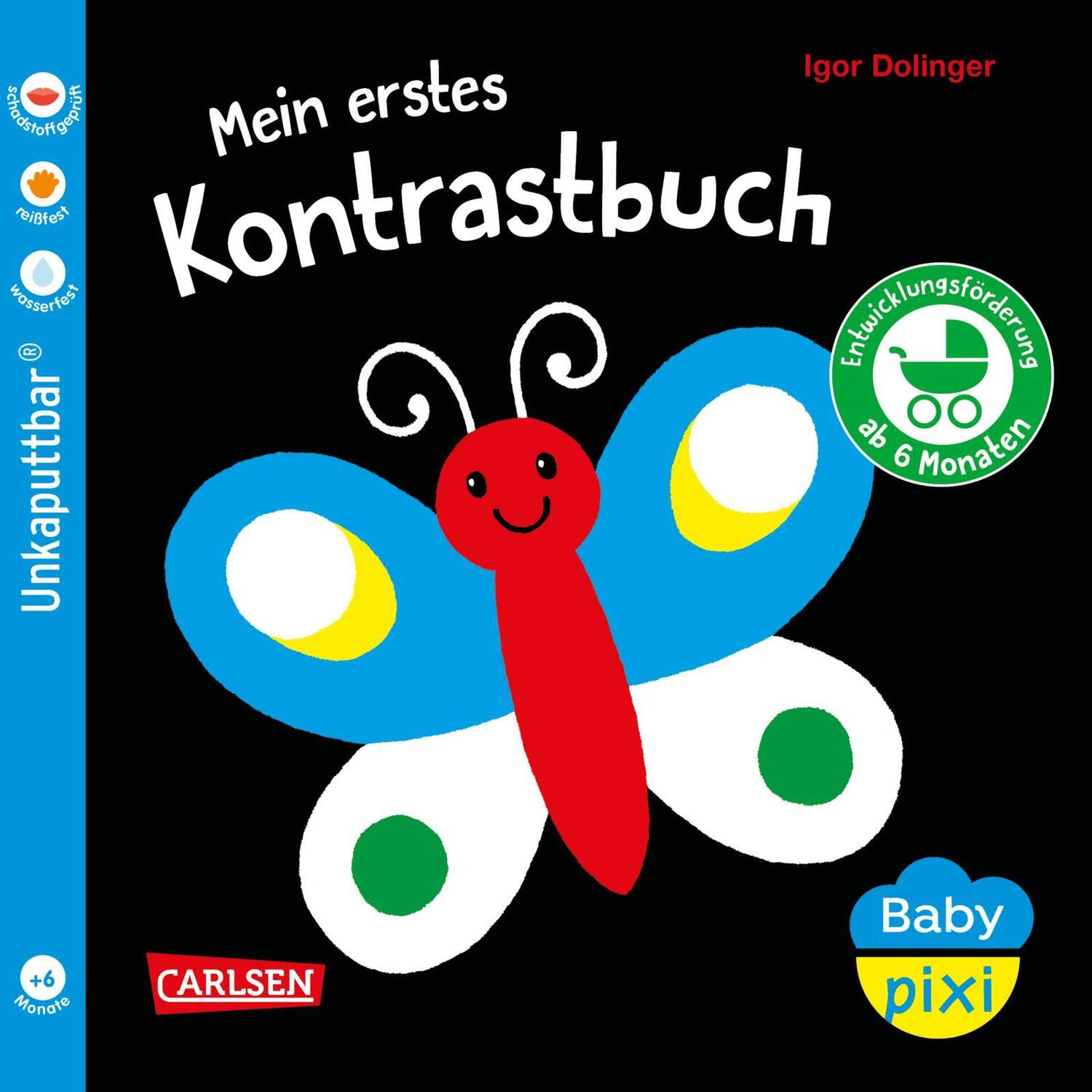 Cover: 9783551062802 | Baby Pixi (unkaputtbar) 157: Mein erstes Kontrastbuch ab 6 Monaten