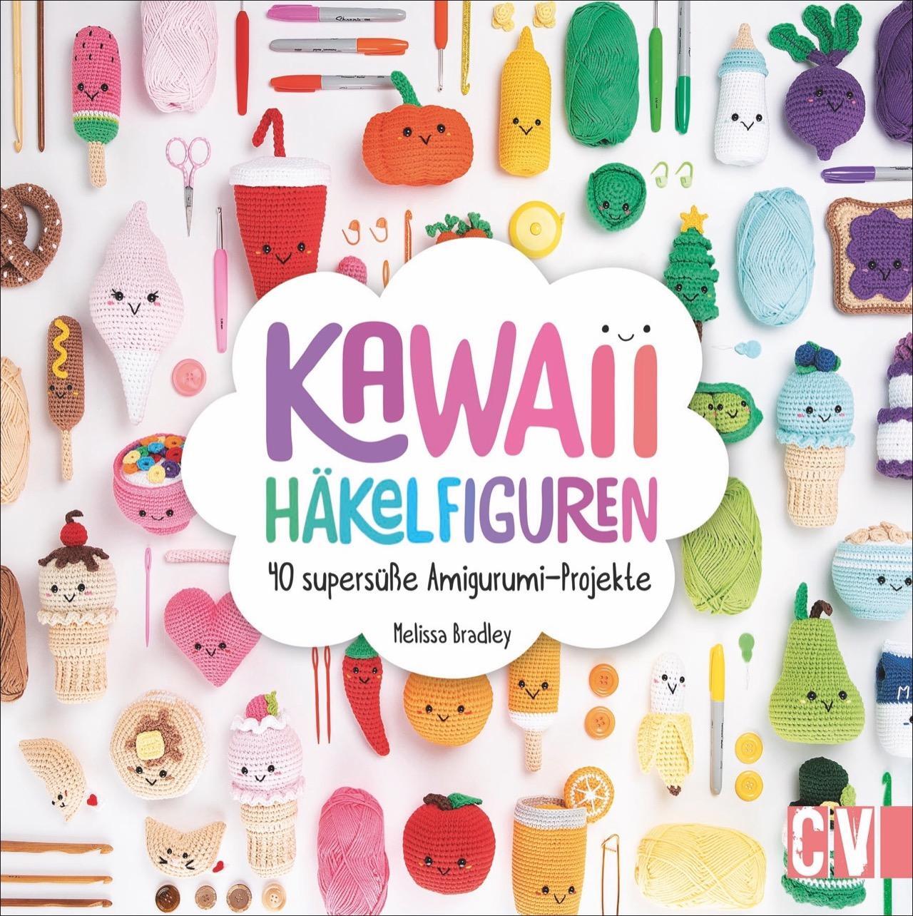 Cover: 9783841066084 | Kawaii Häkelfiguren | 40 supersüße Amigurumi-Projekte | Bradley | Buch
