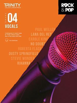 Cover: 9780857366696 | Trinity Rock &amp; Pop 2018 Vocals: Grade 4 | Hal Leonard Corp | Buch