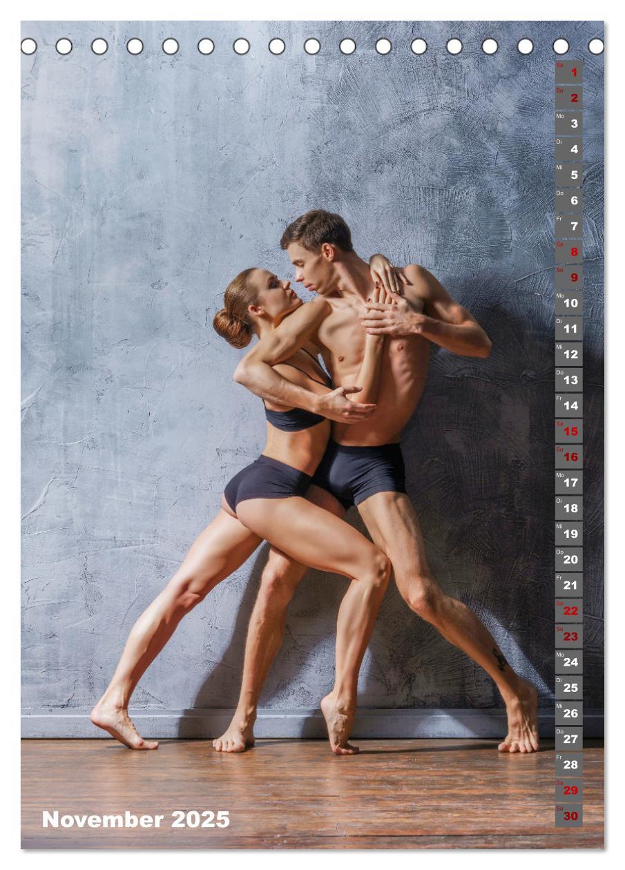 Bild: 9783435892679 | Sinneseindruck Ballett (Tischkalender 2025 DIN A5 hoch), CALVENDO...